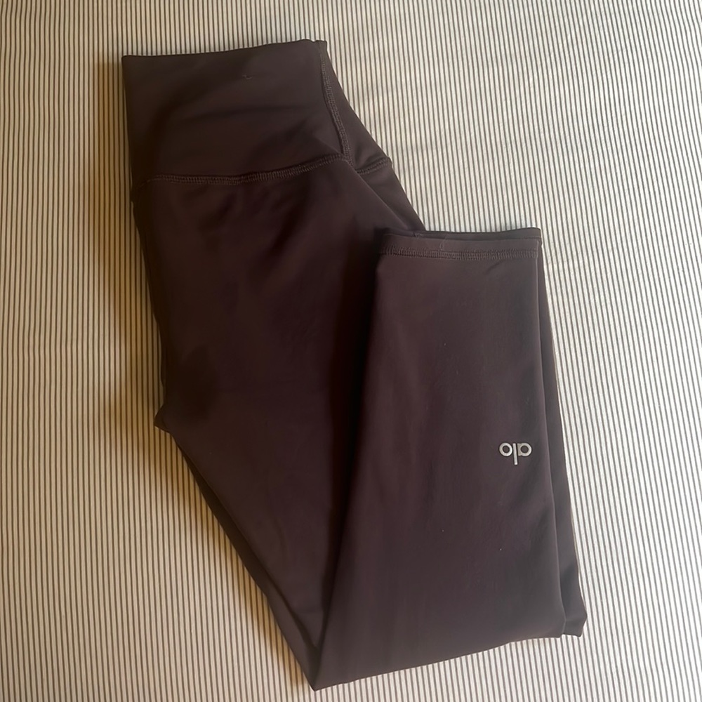 ALO Yoga Leggings - eggplant - small